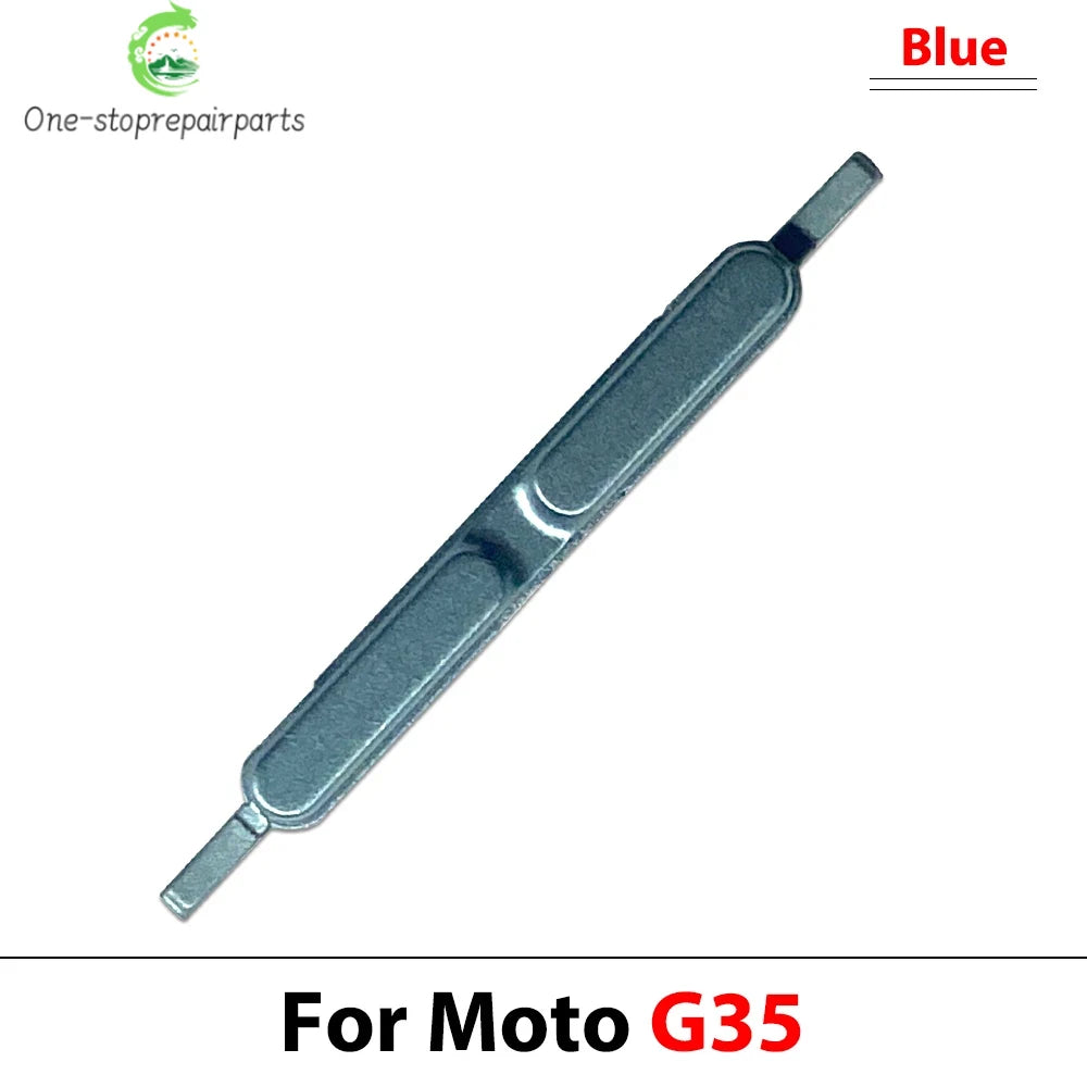 10Pcs,Power Switch On Off Button Volume Key Button Flex Cable For Motorola Moto G05 G15 G35 G45 G55 G85 Motorola phone repair parts