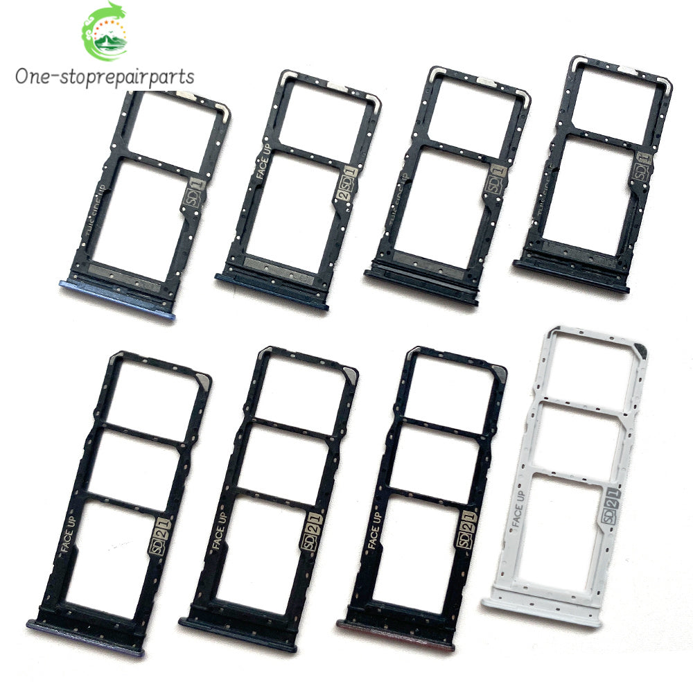 10Pcs/Lot, SIM Card Slot SD Card Tray Holder Adapter For Moto G22 G32 G52 G62 G72 G82 G13 G23 G53 G73 G04 G14 G24 G34 G54 G84 Motorola phone repair parts