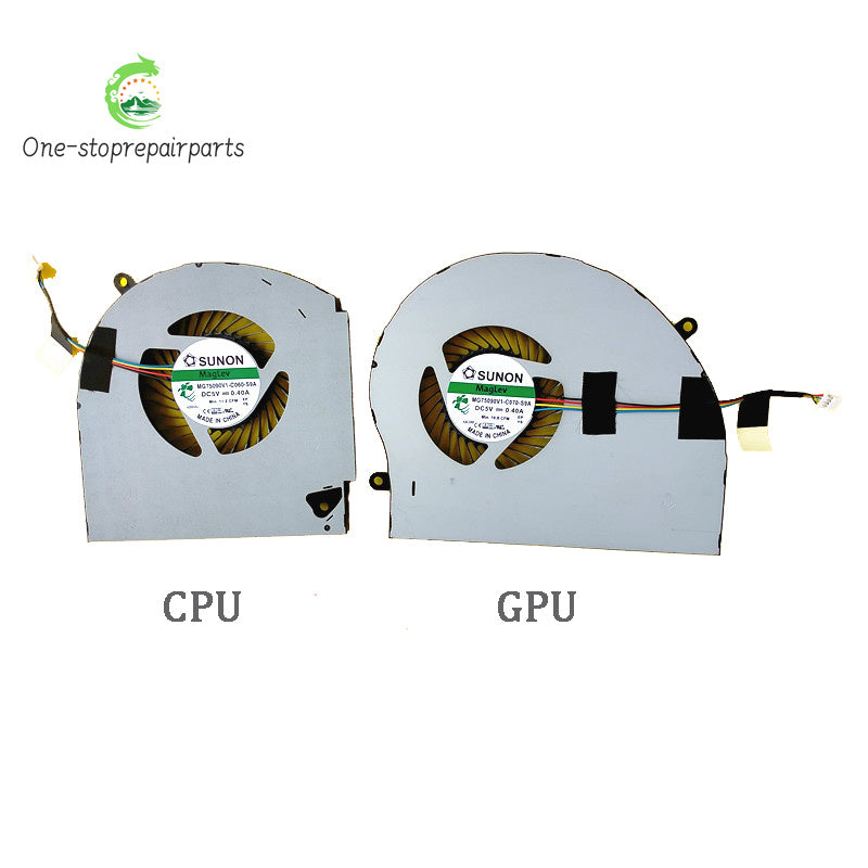 New Original Laptop CPU GPU Cooling Fan For Dell Alienware 17 R4 R5 P31E Dell laptop repair parts