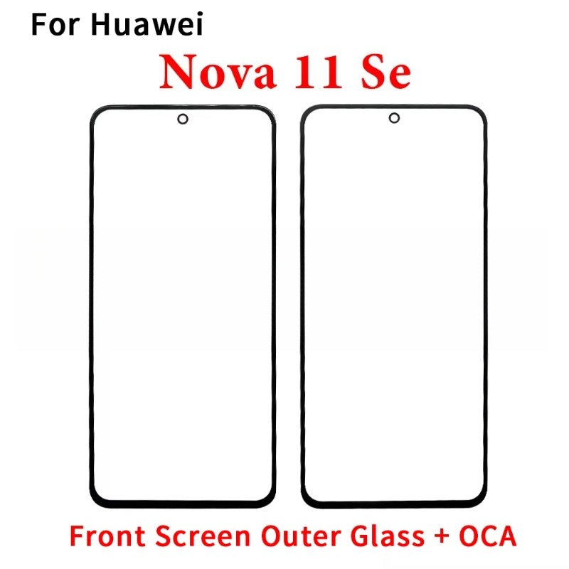 Front Screen Outer Glass With OCA For Huawei Nova 10 10Z 11 11i 12 12i Pro SE Ultra Lite Replacement Parts Huawei phone repair parts