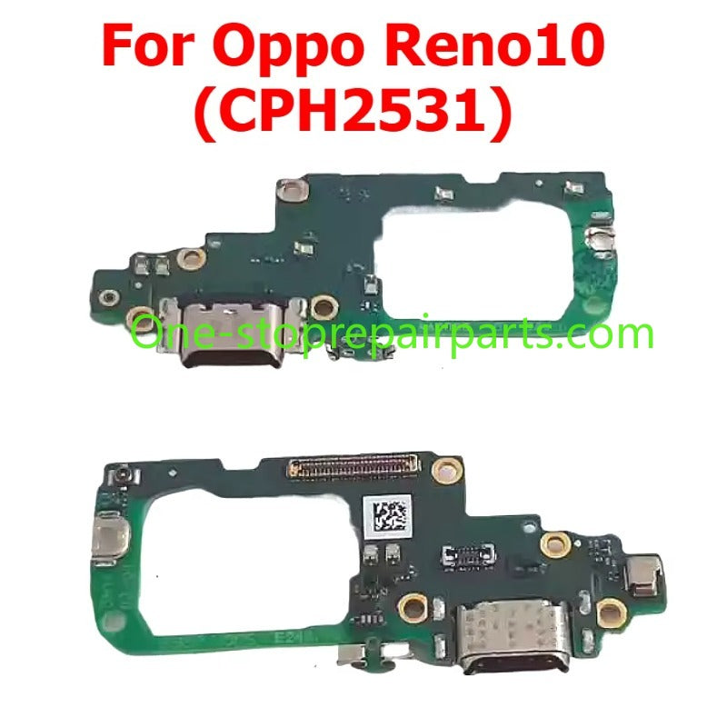Charge Board For OPPO Reno12 Reno11 Reno10 Reno8 T Reno 12 11 F 10 Pro 10X Zoom 8T 8 Lite 5G Charging Port Plate Usb Connector Oppo phone repair parts