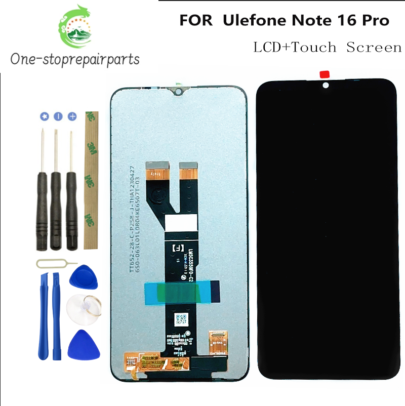 6.55" ULEFONE NOTE 16P LCD Display+Touch Screen Digitizer 100% Original LCD+Touch Digitizer for ULEFONE NOTE 16Pro Replacement Other Brand Phone repair parts