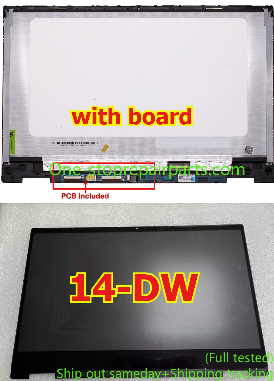 Panel Touch Screen Digitizer LCD Display Assembly For HP Pavilion X360 14-CD 14-DH 14-DW 14-DY 14-BA 14-FA FC Replacement Panel