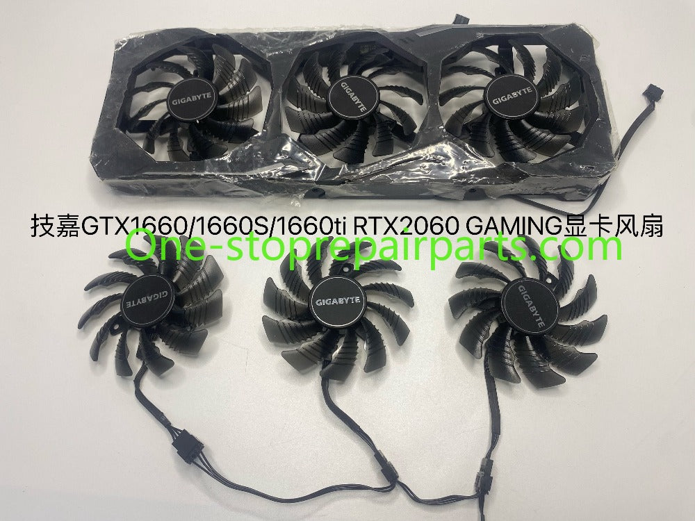 Original Gigabyte RTX2060 GTX1650 GTX1660 GTX1660 TI /1070 1060 1050Ti  2060 2070 2080 graphics card fans cooling fan