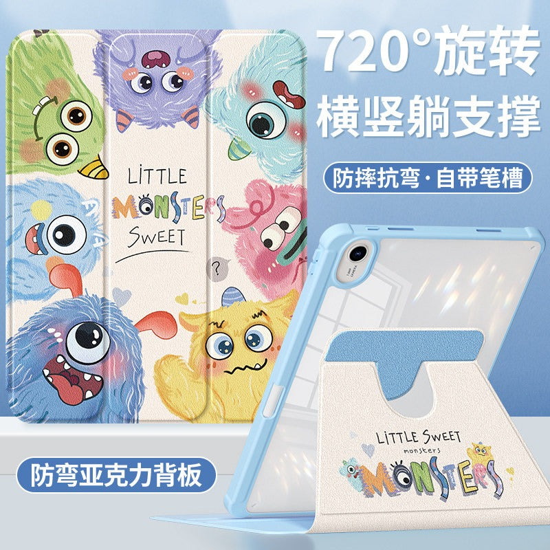 For Huawei matepad11 protective case 2023 new air12.2 tablet case matepadse soft light 115s pen slot 10.4 inches 10.8 For Honor x8pro all-inclusive 11.5s Tablet Accessories