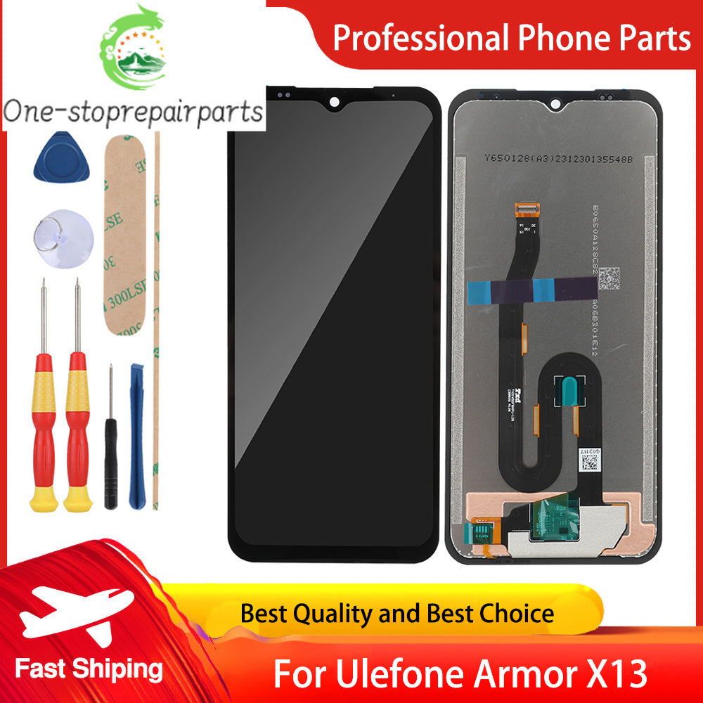 New Touch Display For Ulefone Armor X13 Phone LCD Screen Digital Replace Accessories Free Disassemble Tools Other brand Phone repair parts