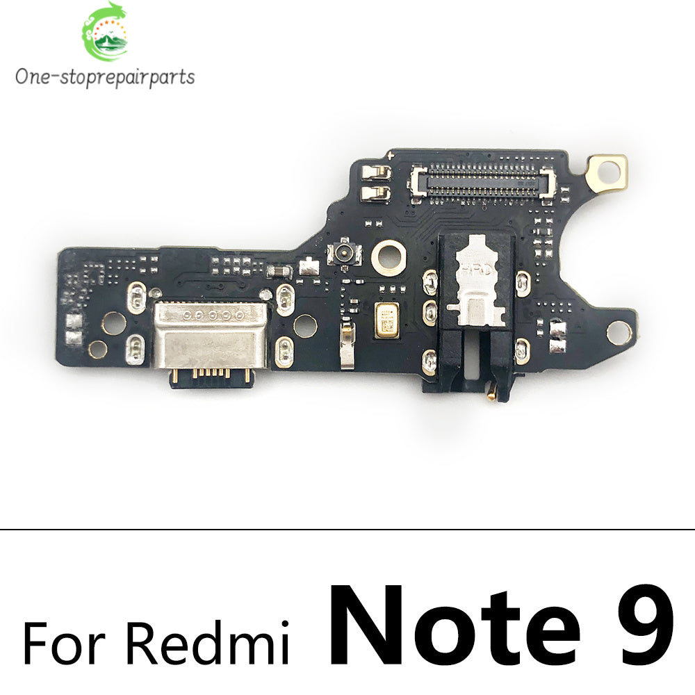 USB Charging Port Microphone Dock Connector Board Flex Cable For Xiaomi Redmi Note 7 8 8T 9 9s 10 11 Pro 5G  Xiaomi  Xiao mi phone repair parts