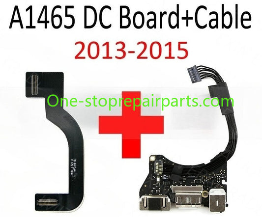 A1465 I/O USB Audio Board Power DC Jack + Cable 821-1721-A for MacBook Air 11" 820-3453-A 923-0430 2013 2014 2015 Macbook repair parts