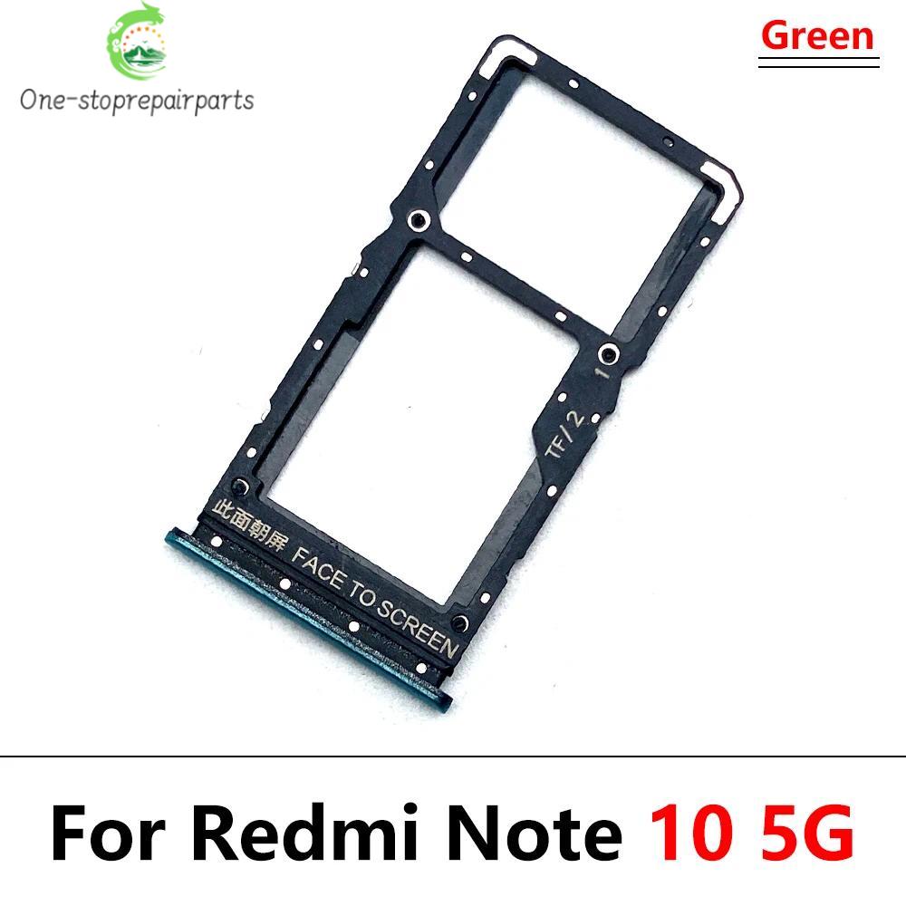 New SiM Card Tray For Xiaomi Redmi Note 10 10s Pro 5G SIM Card Slot SD Card Holder Adapter Replacement Parts  Xiaomi  Xiao mi phone repair parts