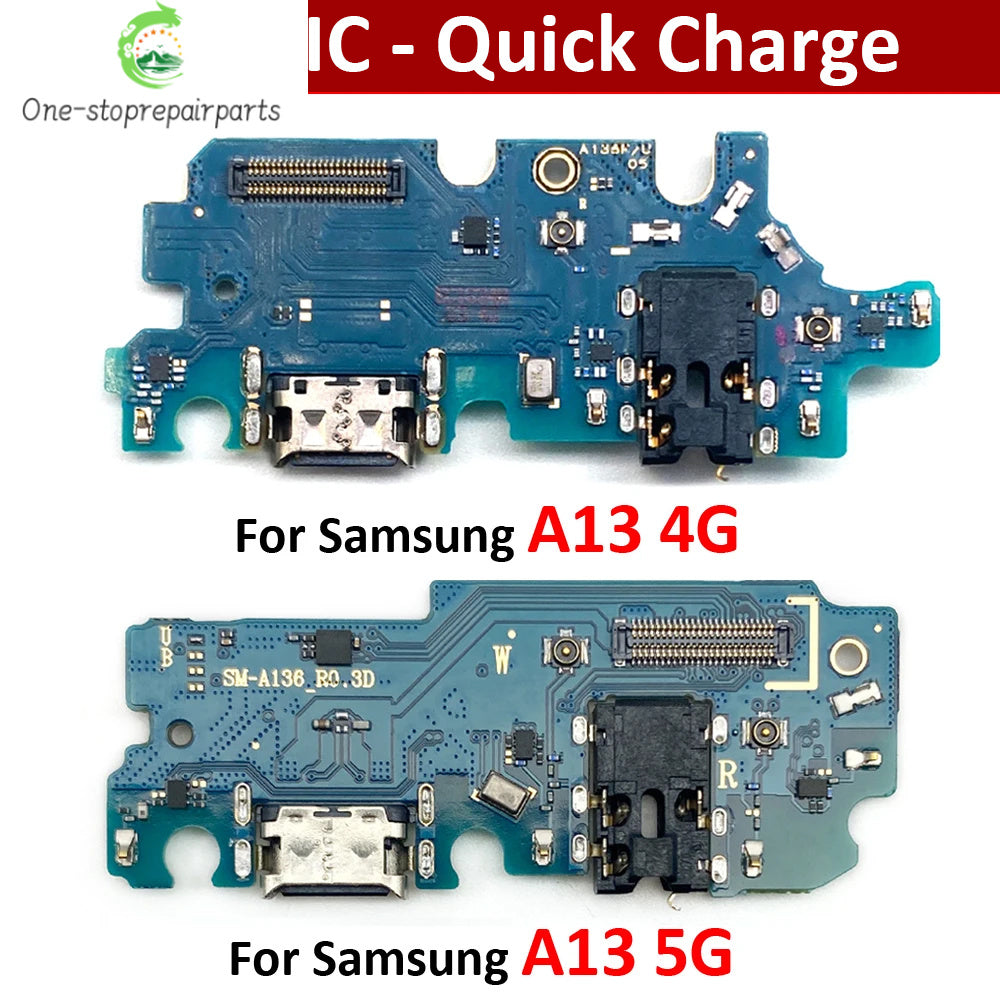 USB Charging Port Microphone Dock Connector Board Flex Cable For Samsung A13 4G 5G A136B A316 A135 A135F Repair Parts Samsung phone repair parts