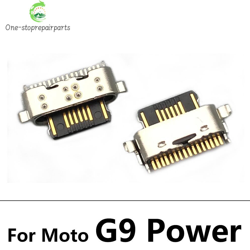 10Pcs USB Charging Port Connector Charge Jack Socket Plug Dock For Motorola Moto G9 G5 G5S G6 G7 Plus G8 Power Play Plus Lite Motorola phone repair parts