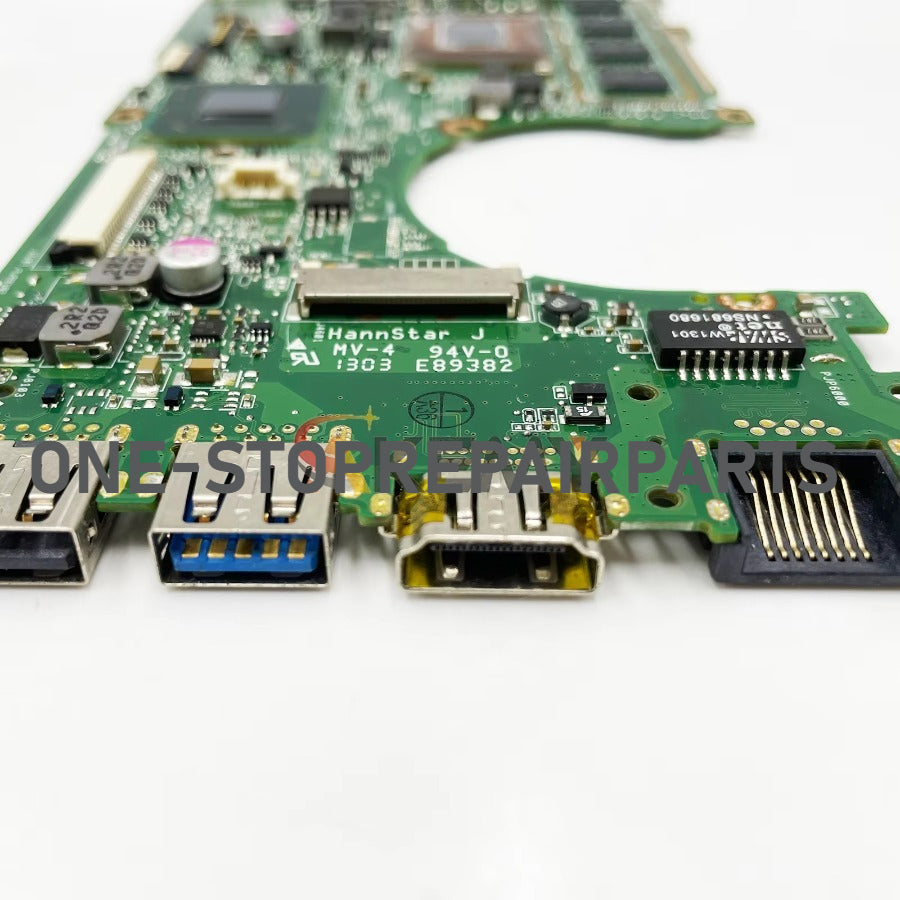 X202E Laptop Motherboard For ASUS VivoBook X202EV X201EP X202E X202EP Q200E S200E Mainboard With I3 I5 I7 CPU 100% Tests OK Stk ASUS laptop repair parts