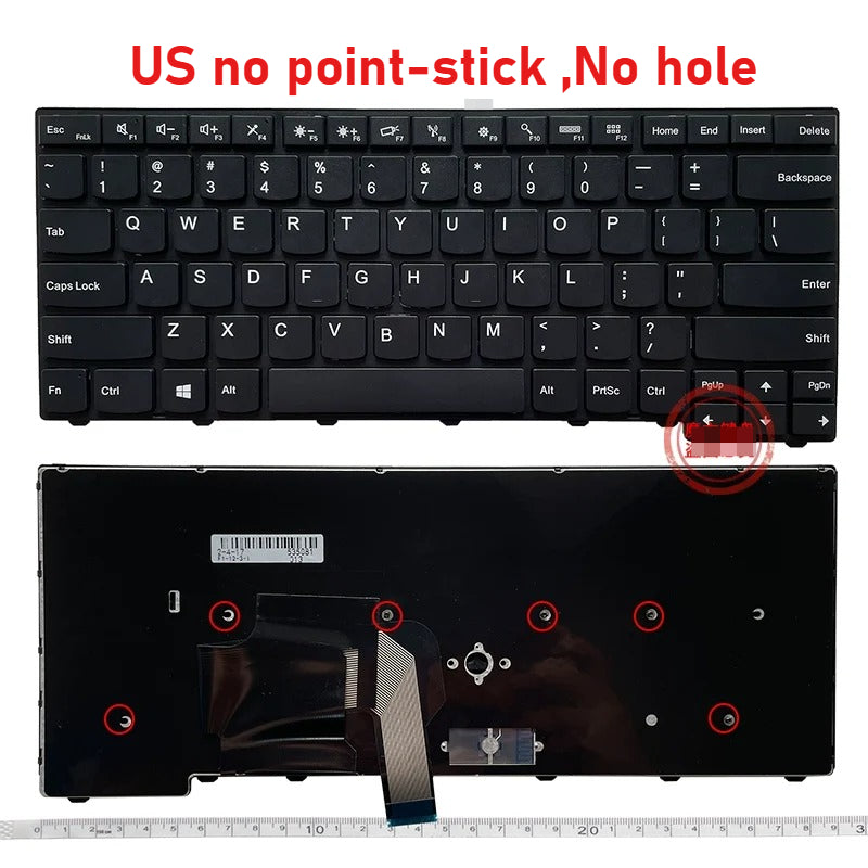 Laptop keyboard for Lenovo Thinkpad T440/S T440P E431 T431S E440 L440 L470 T460 T440P T450S T450 L470 L460 L450 T431S T440/S keyboard Lenovo laptop repair parts