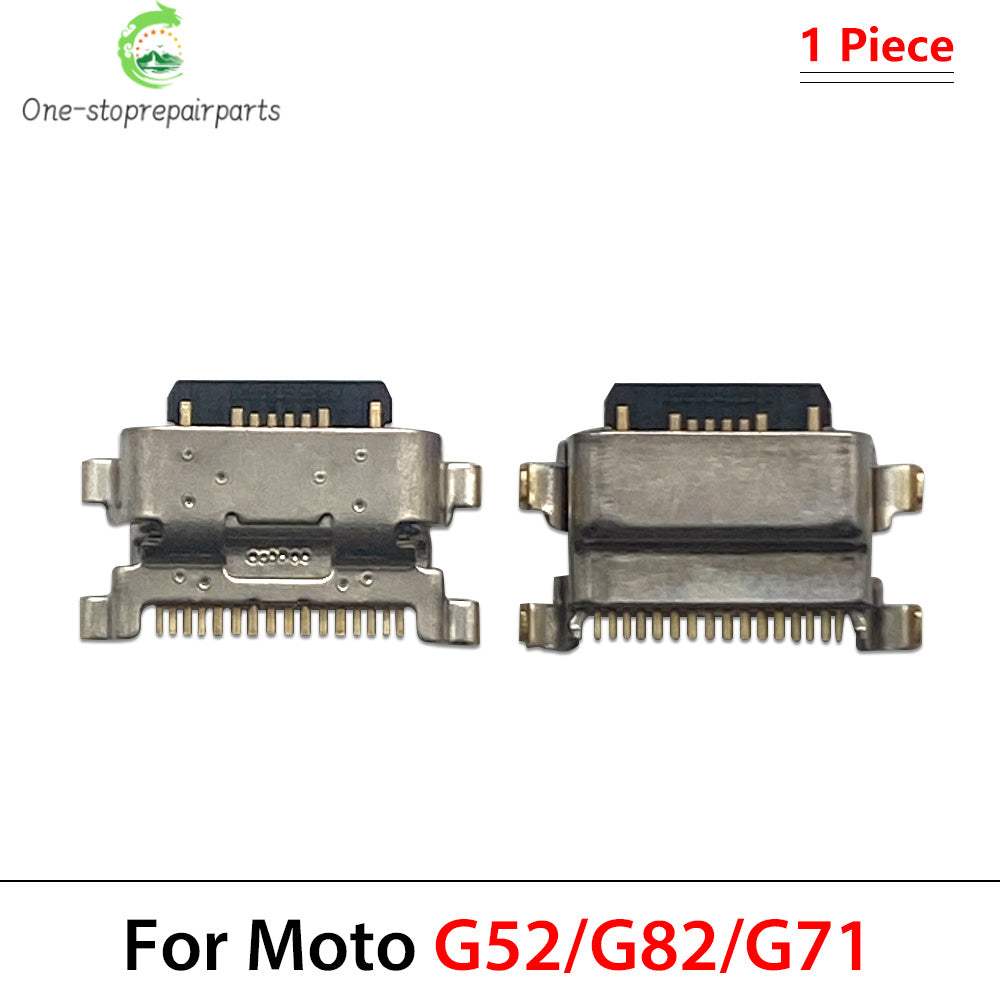 10Pcs， Micro USB Connector Charging Port Jack For Moto G04 G14 G22 G32 G62 G31 G51 G52 G13 G23 G53 G54 G10 G20 G30 G50 G60 G60s Motorola phone repair parts