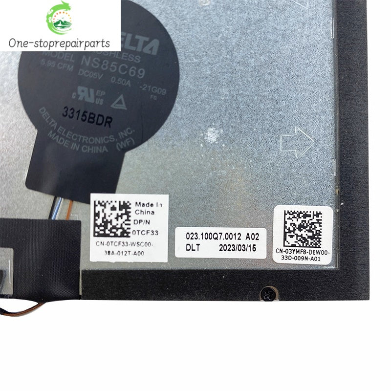 NEW ORIGINAL LAPTOP CPU Cooling Fan For Dell Latitude 5530 Precision 3570 0TCF33 03YMF8 Dell laptop repair parts