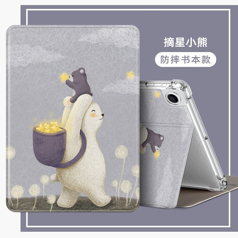 For Lenovo Xiaoxin pad 2022 protective case 2024 Lenovo tablet padpro protective case 10.6 inch padplus silicone all-inclusive edge 11.5 computer anti-drop 2020 transparent Tablet Accessories