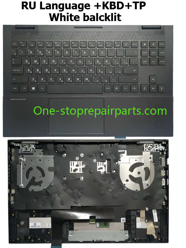 Palmrest  Keyboard For HP Omen 15-EN 15-EK 15Z-EN100 TPN-Q238 Q236 RGB US M00667-001 M00666-001 M00666-B31 RGB Backlit topcase