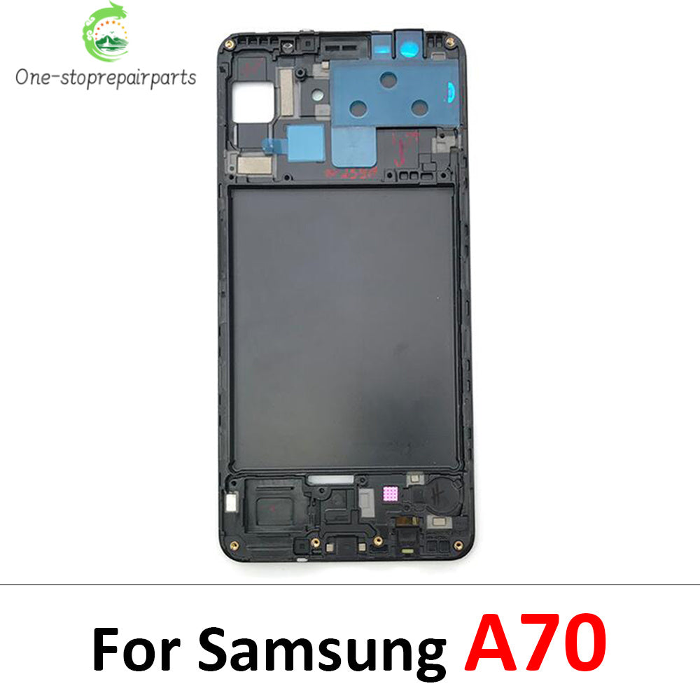 New Middle Frame For Samsung A10 A20 A30 A50 A70 A21s A11 A12 A21 A31 A51 A71 Front Frame Housing Bezel Repair Parts Samsung phone repair parts