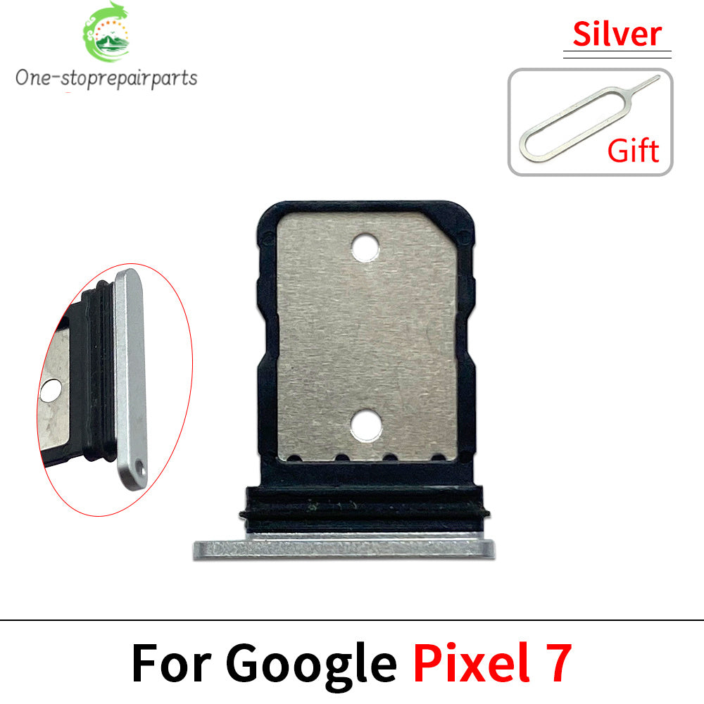 10Pcs, New For Google Pixel 7 / Pixel 7 Pro / Pixel 7A / Pixel 8 / Pixel 8 Pro / Pixel 8A SIM Card Tray Slot Holder Repair Parts Google Pixel phone repair parts