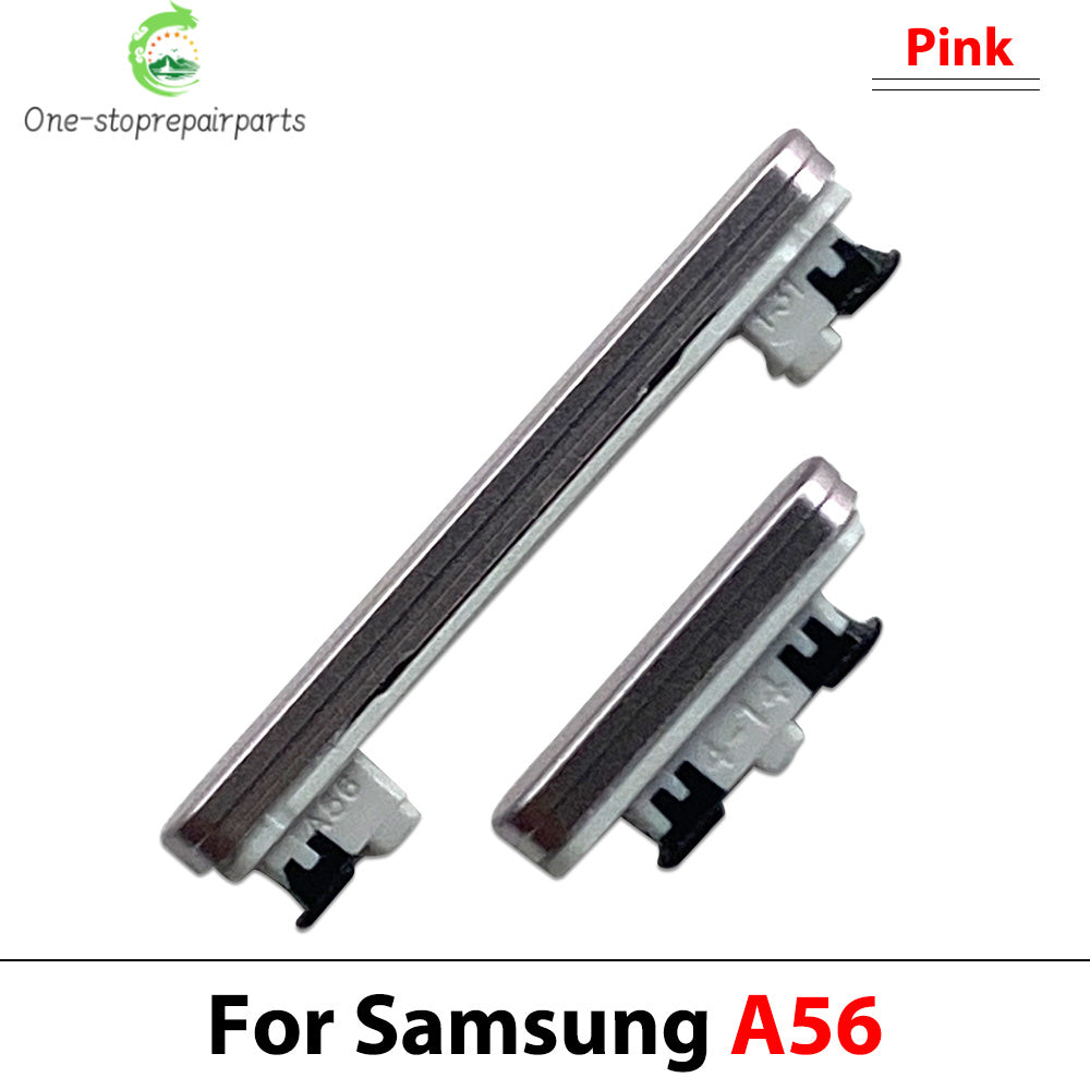 New For Samsung A15 A16 A56 A07 A17 4G 5G Side Key Power and Volume Button Replacement Parts Samsung phone repair parts