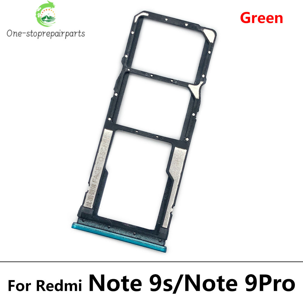 New SIM Card Tray Slot Holder For Xiaomi Redmi Note 7 9 9s 10 Pro Replacement Parts  Xiaomi  Xiao mi phone repair parts