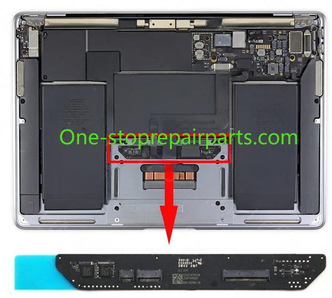 New 821-02288-01 for Macbook Air 13" A2337 Touchpad Trackpad and Keyboard Connector Daughter Board EMC 3598 Late 2020 Year Macbook repair parts