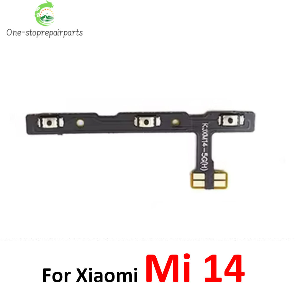 Power on off Volume Key Button Flex Cable For Xiaomi Mi 11 11T 12 12T 12s 13 14 Pro Lite 12s Ultra  Xiaomi  Xiao mi phone repair parts