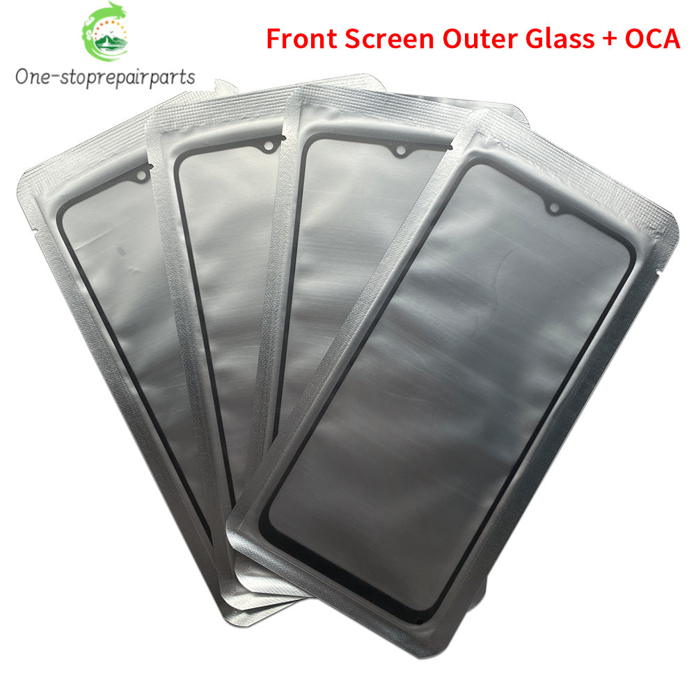 New GLASS + OCA LCD Front Outer Lens For Huawei Honor X5 X6 X6s X6A X6B X7 X7A X7B X8 X8A X8B X9 X9A X9B 4G 5G Touch Screen Huawei phone repair parts