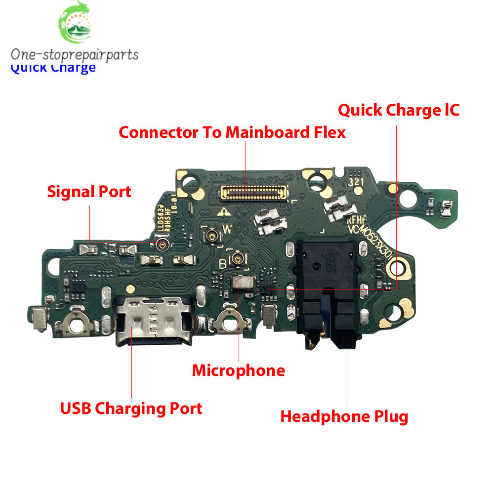 USB Charger Charging Port Connector Flex Cable For Huawei Honor X6 X6A X6B X6C X7 X7A X7B X7C X8 X8A X8C X9 X9A X9B X9C 4G 5G Huawei phone repair parts