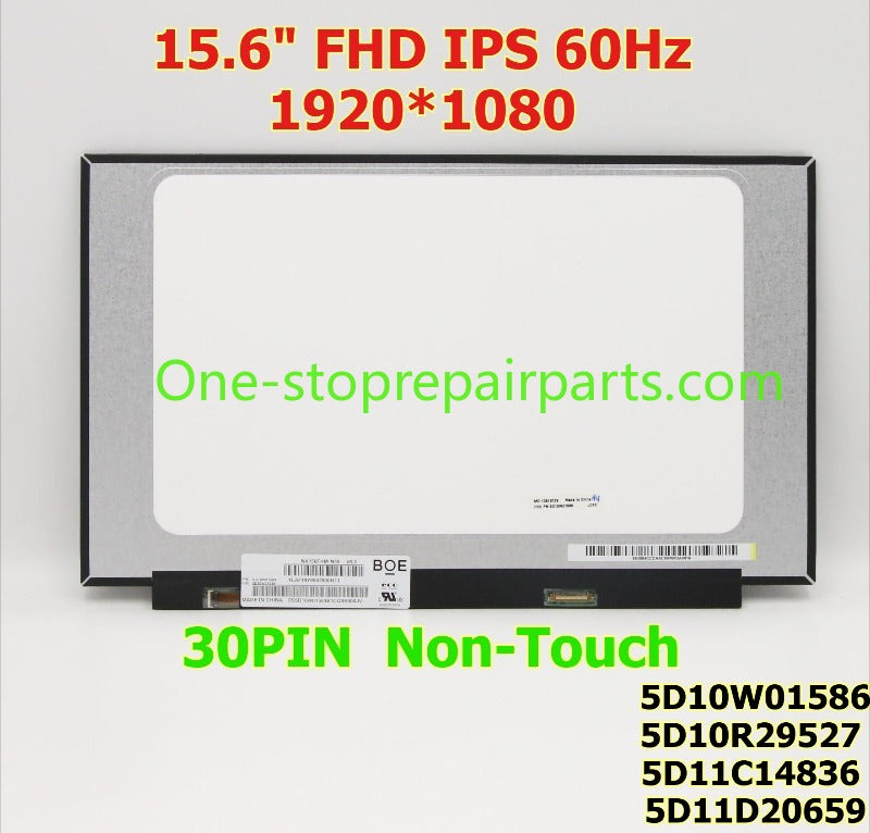 15.6" Lcd screen for LENOVO ideapad 3-15 L3-15ITL6  3-15ITL05 5D10W73196 5D10V82353 5D11D96483 5D10W01586 5D10T05360 LP156WFC NT156FHM-T08 N156BGA-EA3 NV156FHM-N48 NT156WHM-T02