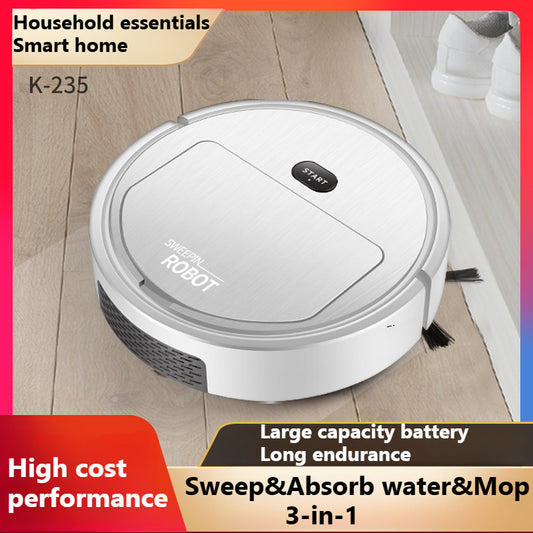 Intelligent robot vacuum cleaner The lazy man's 3-in-1 sweeper Small household appliances Dust collector
