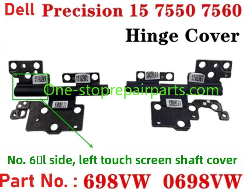 Cover case for Dell Precision 7550 7560 Touch Non-touch screen hinge cover Antenna cover 01WM13 0T75PM 08WKW9 08X8N3 0698VW 0XKDJ7 0V71HW 03M0M9 0TYV15