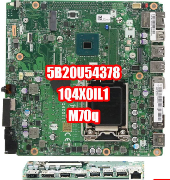 Motherboard For Lenovo ThinkPad V50t-13IOB Tiny6 ThinkCentre M80q Q470 M70a M70q H470 G2 5B20U54915 5B20U54371 5B20U54378 5B20U54923 5B20U54379 5B20U54434  NM-E101 IQ4X0IL1 IdeaCentre Mini 5-01IMH05 Desktop System Board Lenovo laptop repair parts