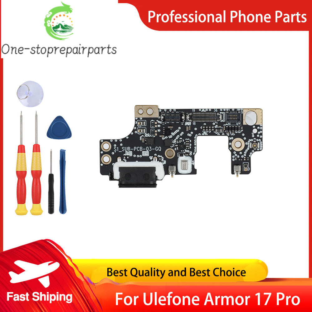 New Original For Ulefone Armor 17 Pro USB Charging Dock Jack Plug Connector Socket Port USB Port Charging Board Other Brand Phone repair parts