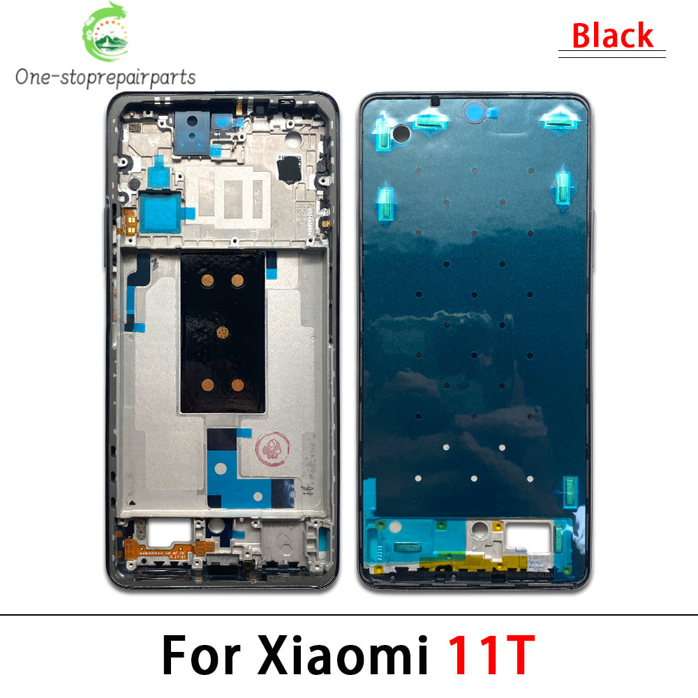 Housing Middle Frame Bezel Plate Cover For Xiaomi Mi 11T / Mi11T Pro Black / Silver  Xiaomi  Xiao mi phone repair parts