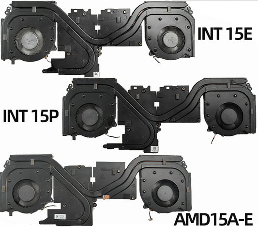 (Shipping fee not include)for联想拯救者Y7000 R7000P Y550 15P 15E 2020散热模组风扇散热铜管