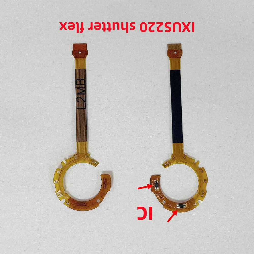 New Lens Shutter Flex Cable  for Canon IXUS220 ELPH300 HS IXY410F PC1591 Camera Aperture Cable repair parts  Digital Camera repair parts