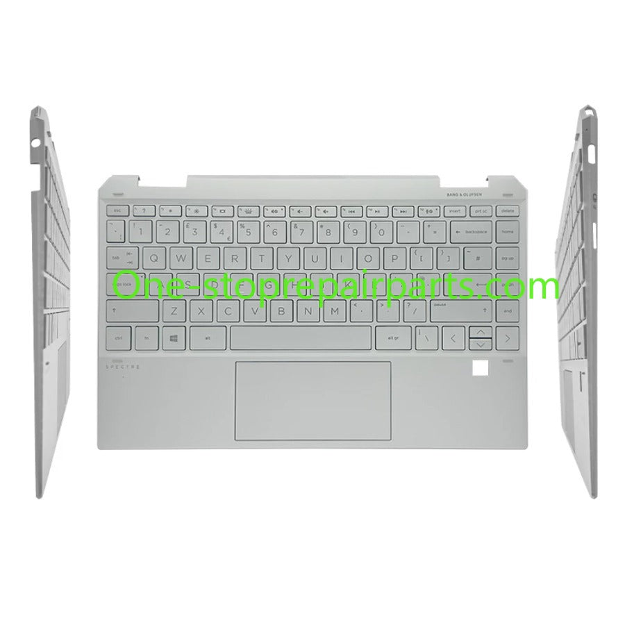 Cover case for HP Spectre X360 13-AW 13T-AW  TPN-Q225 lcd back housing bezel upper topcase palmrtest keyboard touchpad lower bottom hing cover HP laptop repair parts