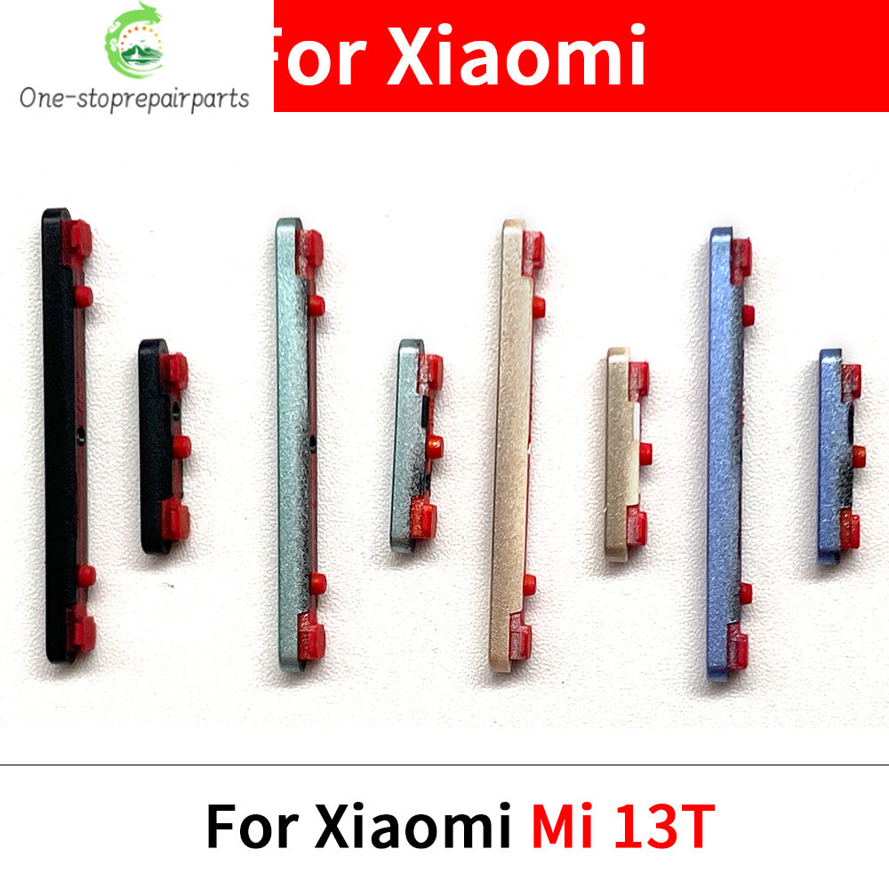 10Pcs/Lot, Power Button Volume Side Button Key Flex Cable For Xiaomi Mi 11T 12T 13T Pro Replacement Parts  Xiaomi  Xiao mi phone repair parts
