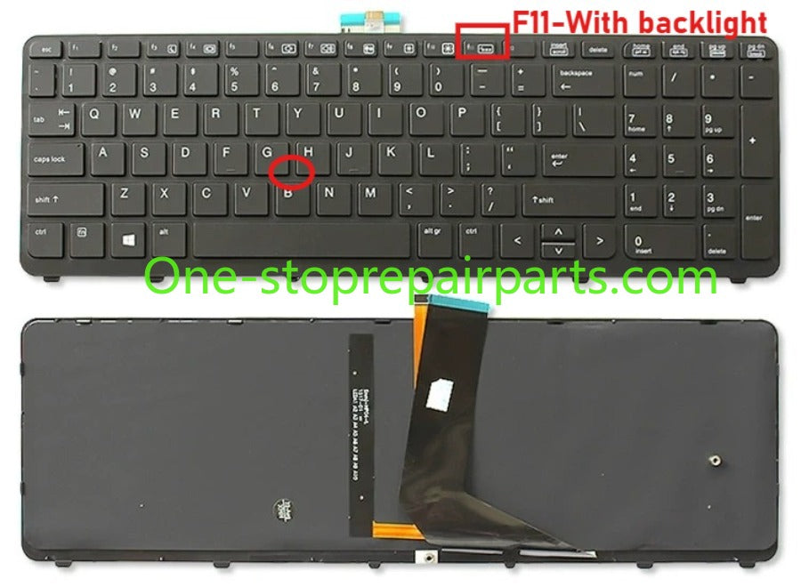 Keyboard For HP ZBOOK 15 G1 G2 ZBOOK 17 G1 G2 13M33US SK7123BL HSTNN-C76C HSTNN-C77C HP Laptop repair parts