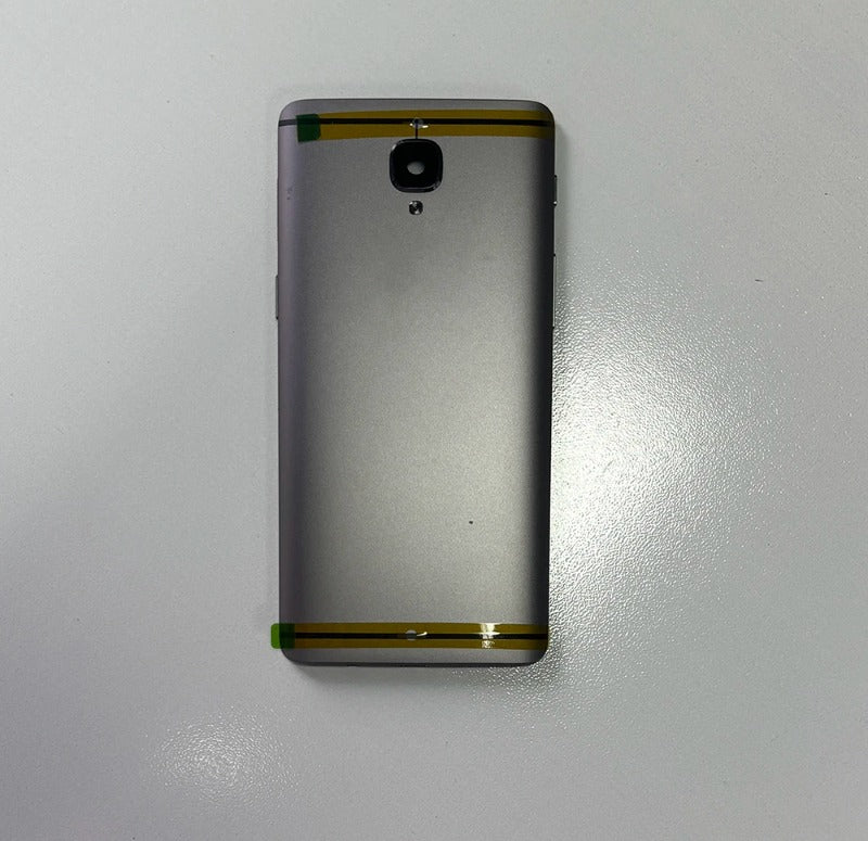 Original Back Battery Cover Rear Door Housing Case For Oneplus 3 Oneplus 3T With Camera Lens + Power Volume Buttons Replacement OnePlus phone repair parts