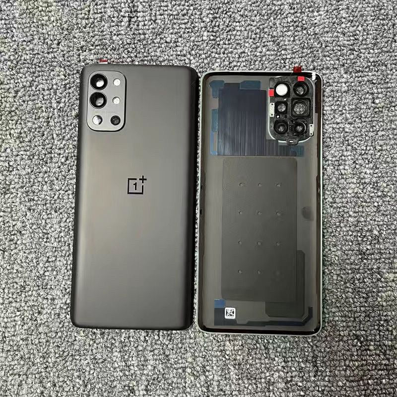 AAA+ quality For OnePlus Back Battery Cover Door Rear Glass Oneplus 9 9R 9Pro 9RT Battery Cover  Case With Camera Lens OnePlus phone repair parts