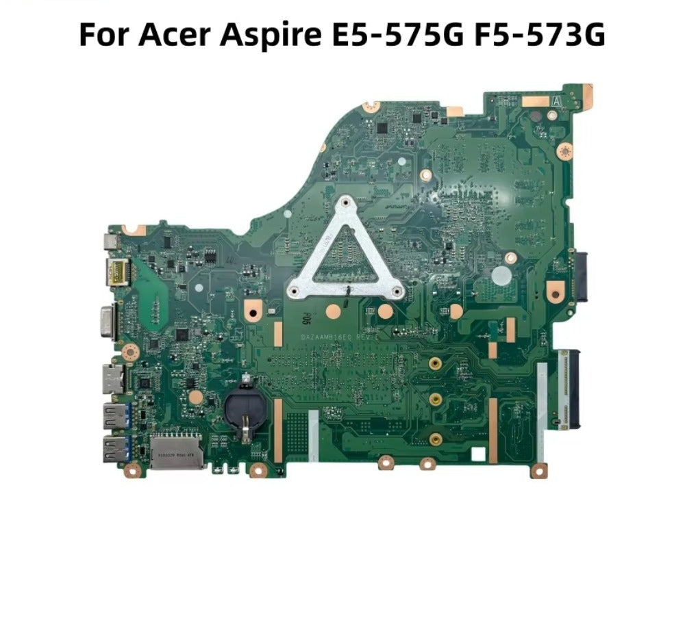 DAZAAMB16E0 For Acer Aspire E5-575 E5-575G F5-573G Laptop Motherboard With i3-6006U i5-6200U i5-7200U i7 CPU DDR4 NBGDW11004 Acer laptop repair parts