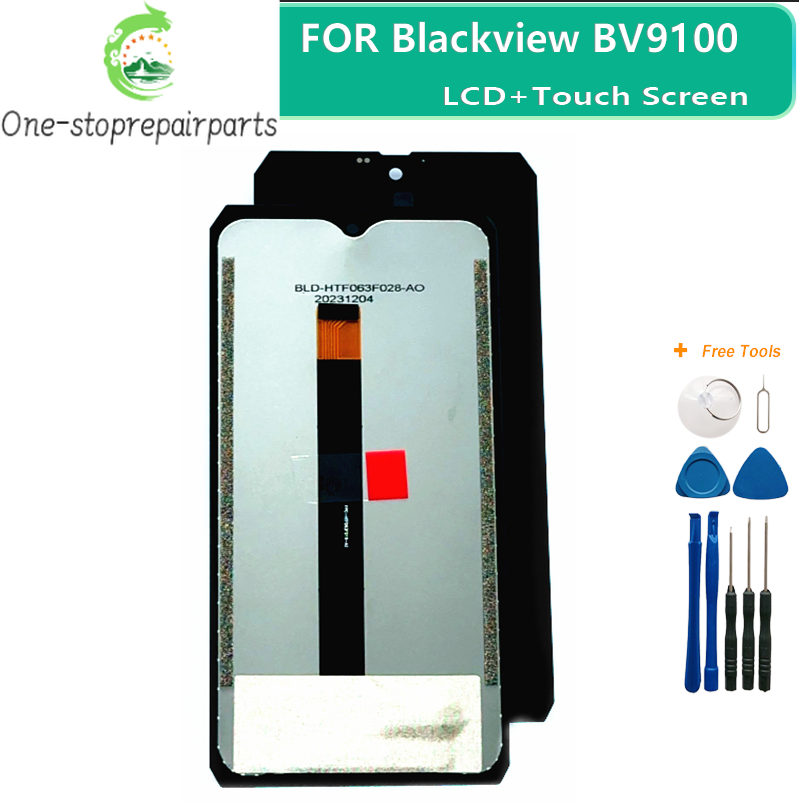 New Tested For Blackview BV9100 LCD Display Touch Screen Digitizer Assembly For LCD Display Blackview BV9100 BV 9100 LCD Sensor Blackview phone repair parts