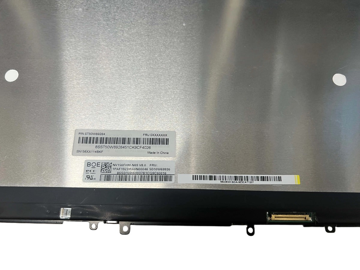 15.6" FHD LCD LED Display Screen Assembly For Lenovo Yoga Creator 7-15IMH05 FRU:5D10W69936 Lenovo laptop repair parts