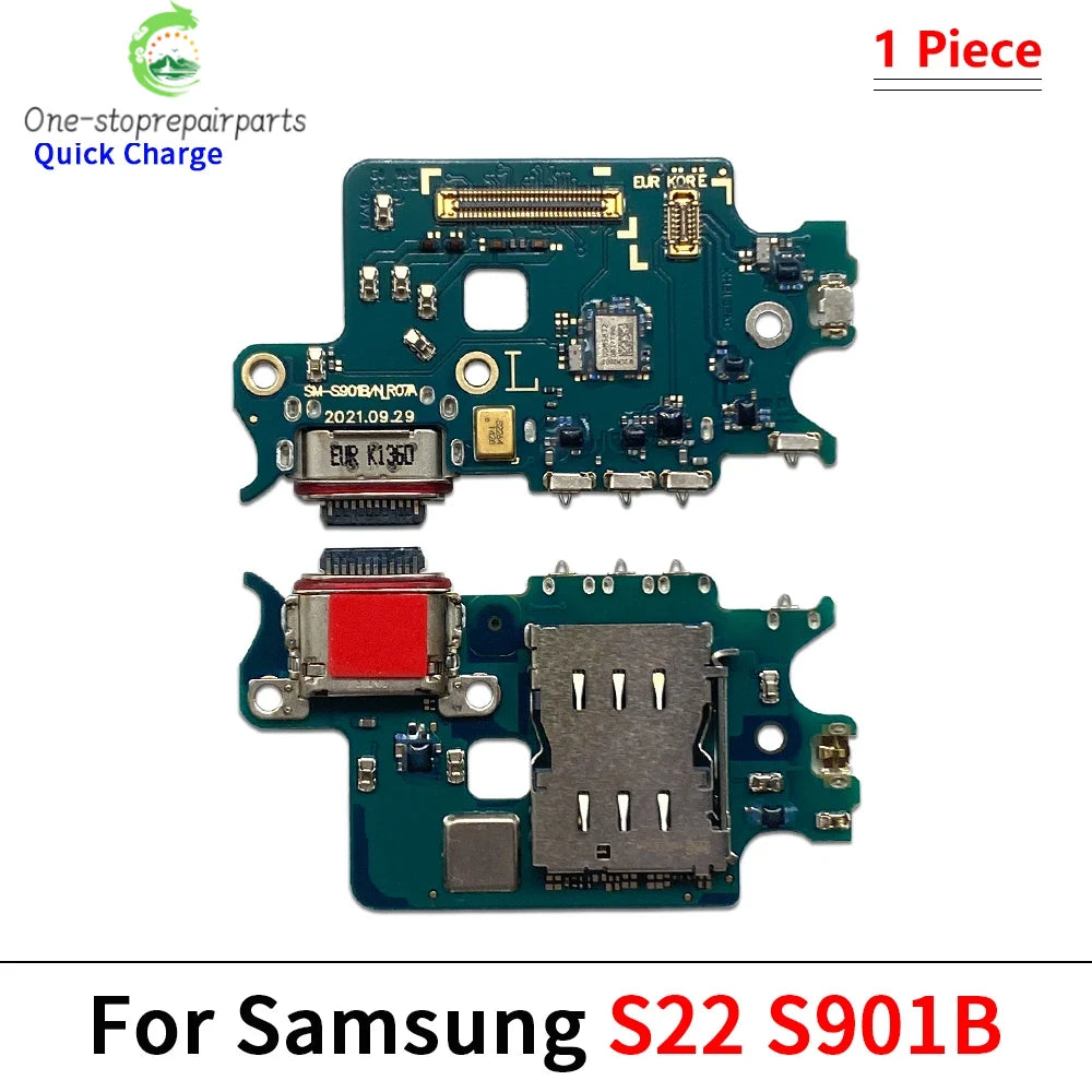 USB Charger Charging Dock Port Connector Flex Cable For Samsung S21 S22 S23 S24 S25 S26 Plus Ultra Fe 5G S911B S911U S921B Samsung phone repair parts