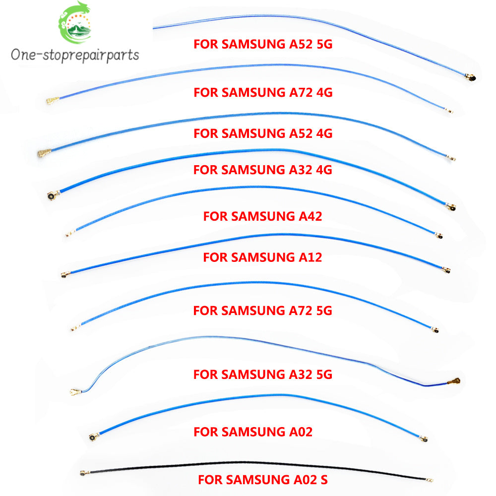 10Pcs/Lot, Wifi Antenna Connector Signal Flex Cable For Samsung A02 A02S A12 A32 A42 A52 A72 4G 5G Samsung phone repair parts