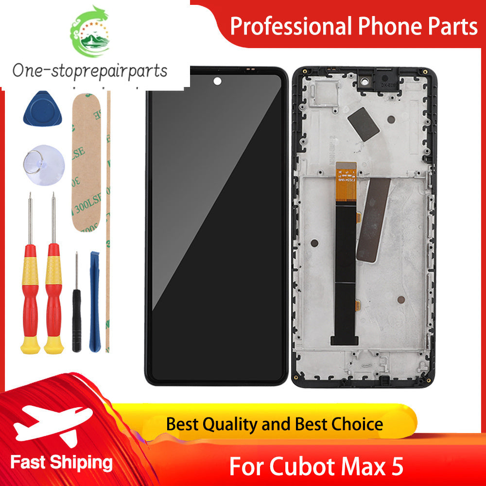 100% New Original Display Touch For CUBOT Max 5 LCD Screen Digitizer Assembly Free Disassemble Tools Other brand Phone repair parts
