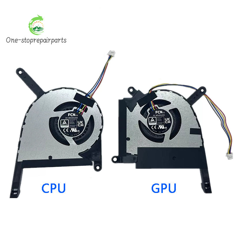 New Original Laptop CPU GPU Cooling Fan For ASUS TUF 3/4/5 FX507 FX507Z FA507 FA507R ZC FX707ZR FA707 ASUS laptop repair parts