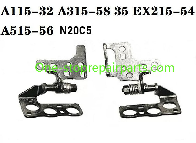Hinge set For ACER A115-32 A315-58 35 EX215-54 A515-5 N20C5 lcd screen display shaft hinges Left right kit set  Acer laptop repair parts
